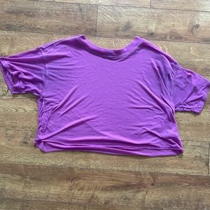Purple size small shirt (crop)